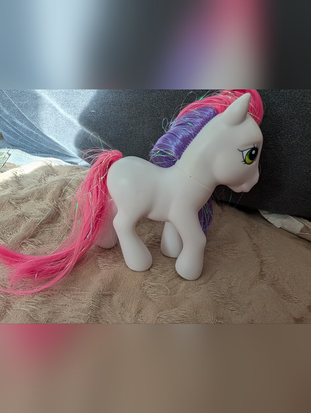 Vintage My Little Pony G3 Cute Curtsey White 2003 Hasbro MLP - Picture 3 of 5
